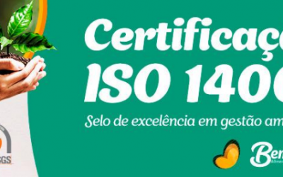 Bem Brasil Araxá conquista certificado internacional de gestão ambiental ISO 14001